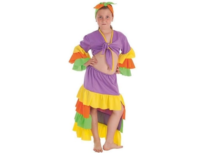 Disfraz de Niña DISFRAZZES Rumbera Varadero (Talla: 10 a 12 años)