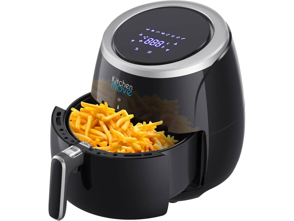 Freidora de Aire KITCHEN MOVE BAT-25A (5 kg - Negro)