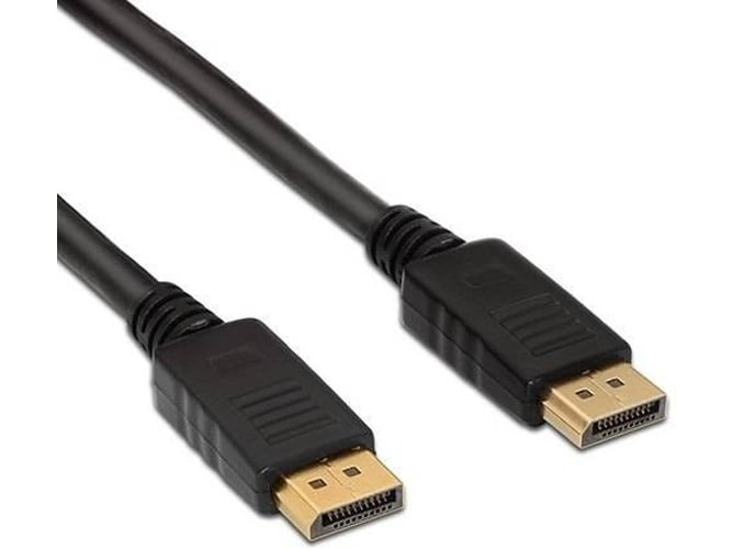 Cable de Datos AISEN (DisplayPort - Mini DisplayPort - 2 m - Negro)