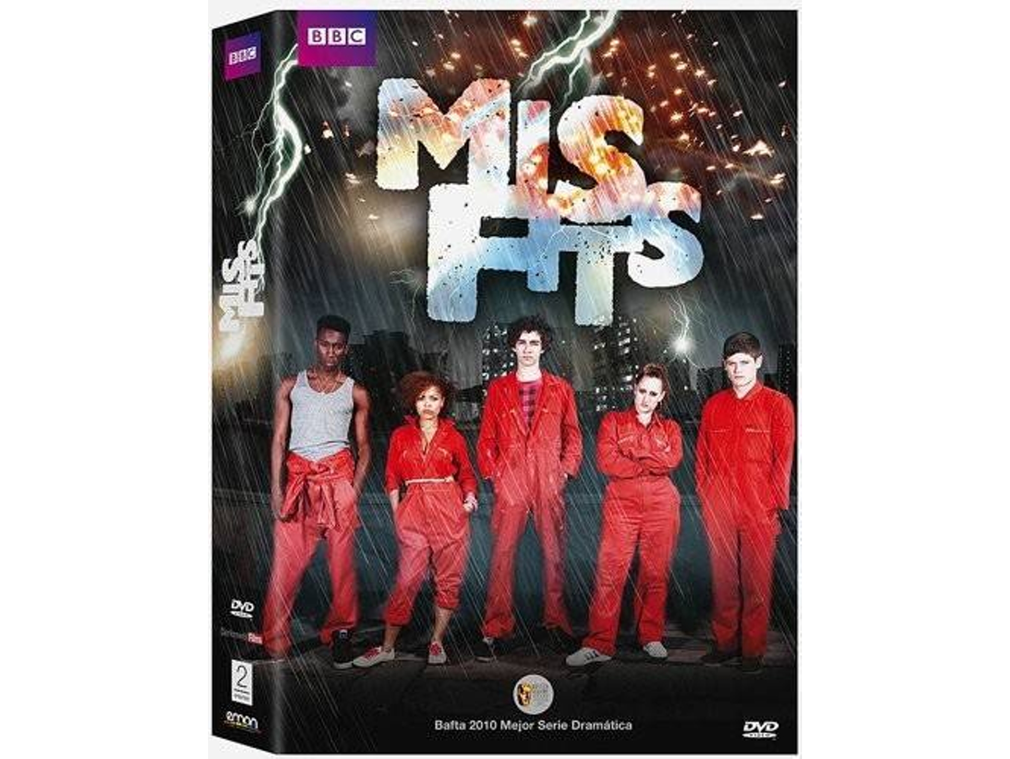 DVD Misfits (Inadaptados) - 1ª Temporada (Edición en Español)