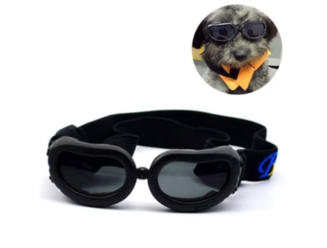 Gafas para perros con estilo Gafas de sol impermeables anti-ultravioleta para cachorros ELKUAIE