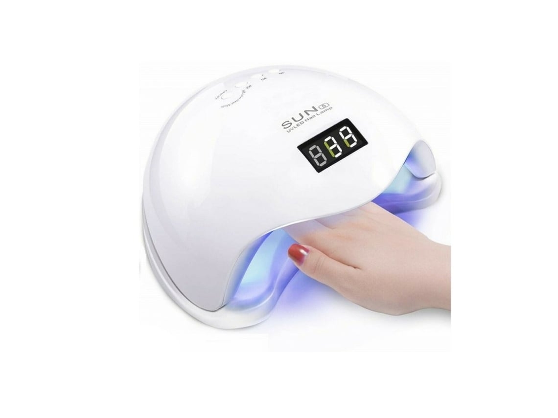 Linterna LED UV para manicura, secador de uñas, manicura profesional con gel, 220 V 48 W
