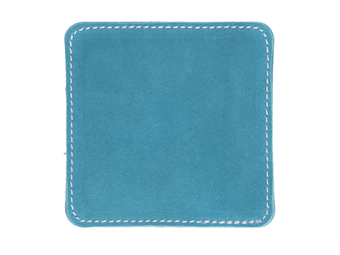 Paño De Limpieza De Cuero Azul Para Tacos De Billar Y Pool Con Función De Pulido Y Protección.