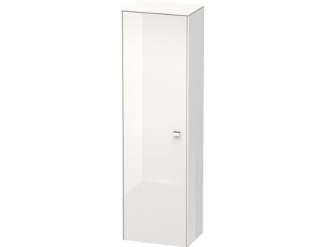 Armario alto DURAVIT Brioso 177,0x52,0x36,0 cm 1 puerta abatible a la izquierda 1 estante de madera 3 estantes de cristal