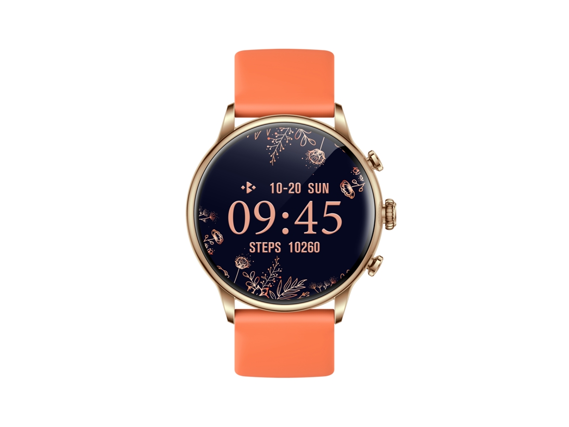 Este reloj digital tiene una pantalla HD de 4,3 pulgadas y funciones de reloj inteligente para actividades físicas.
