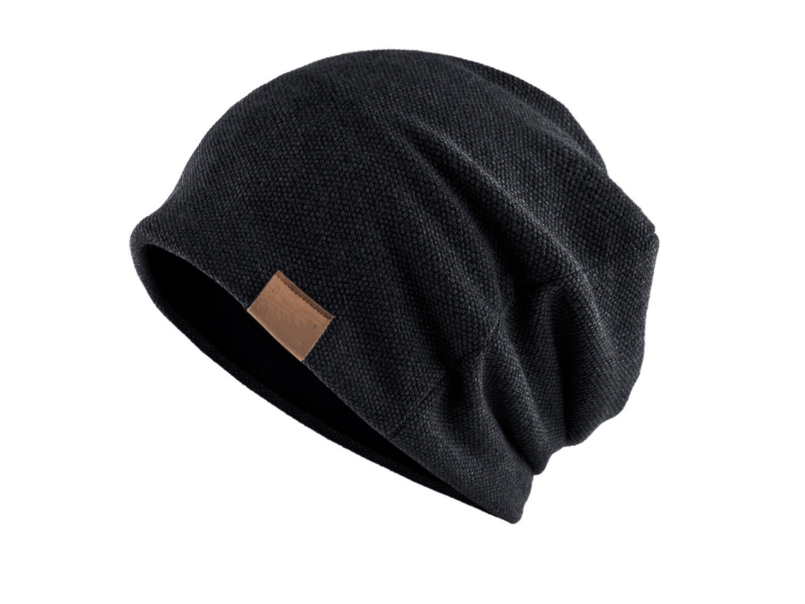 Gorro Negro Con Relleno De Color Liso, Transpirable, Moderno Y Perfecto Para Ciclismo, Gimnasia Y Fiestas.