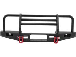 Parachoques Delantero Metálico Con Luces Led Y Ganchos De Remolque Para El Accesorio Del Coche Scx10