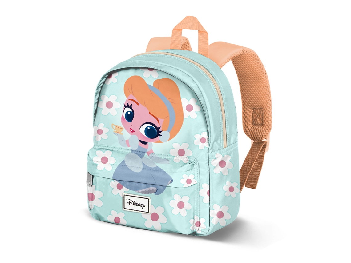 Mochila preescolar Disney Cinderella Cup Joy, turquesa Karactermania