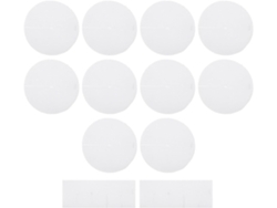 Juego 12 Protectores Cremalleras Botones Fundas Protectoras Nailon Prendas Delicadas Vaqueros Protegen Etc