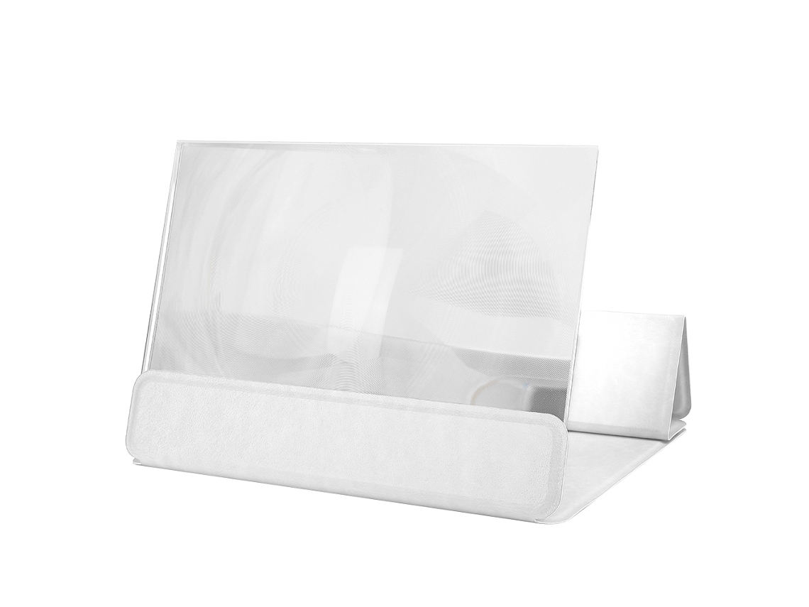 Lupa De Pantalla De Teléfono Móvil 3d Hd De 12 Pulgadas Con Soporte Plegable Universal