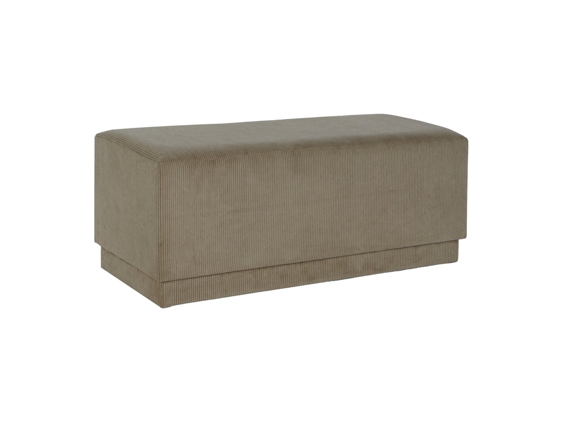 Descalzadora Poliester Mdf Marron 100x40x40cm