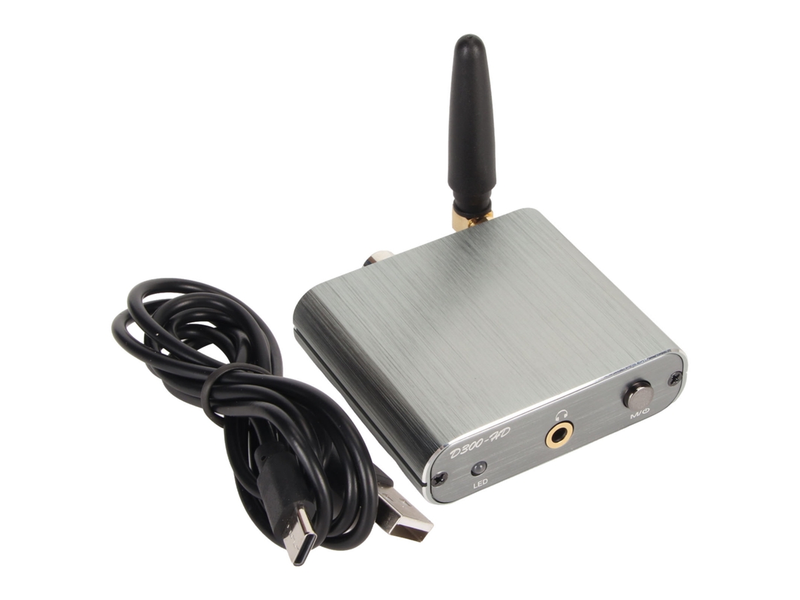 Receptor De Audio Bluetooth 5.2, Adaptador Hifi Inalámbrico, Decodificación Sin Pérdidas, Entrada Aux Óptica Coaxial.