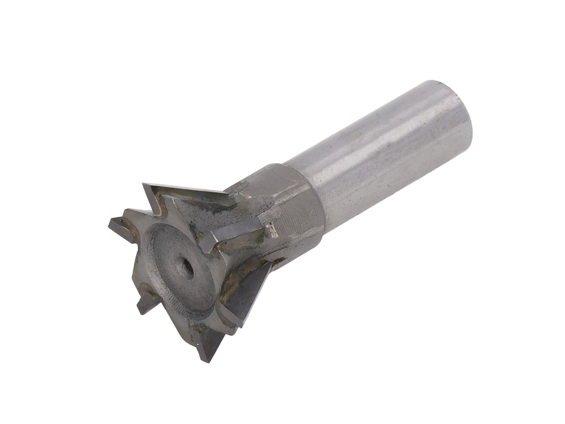Fresa Escalonada De Carburo Yg8 De 60 Grados Con Vástago Recto De 45 Mm Para Mecanizado De Metales.