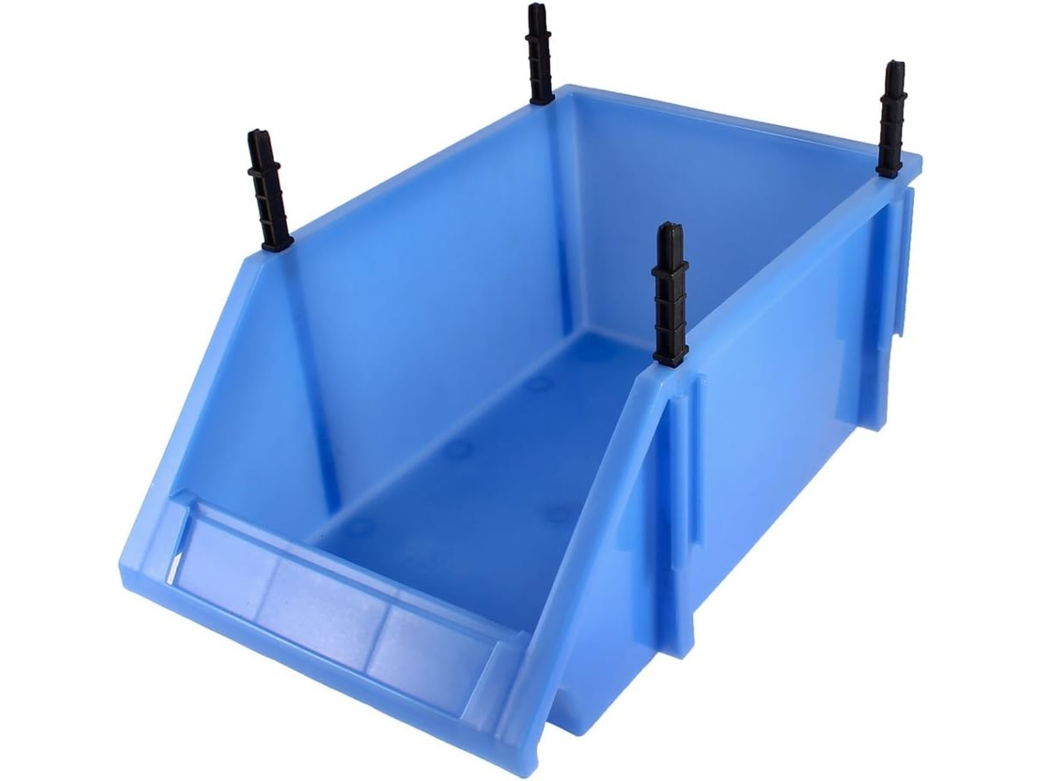 4 Patas Desmontables. Contenedor De Almacenamiento Frontal Abierto.
