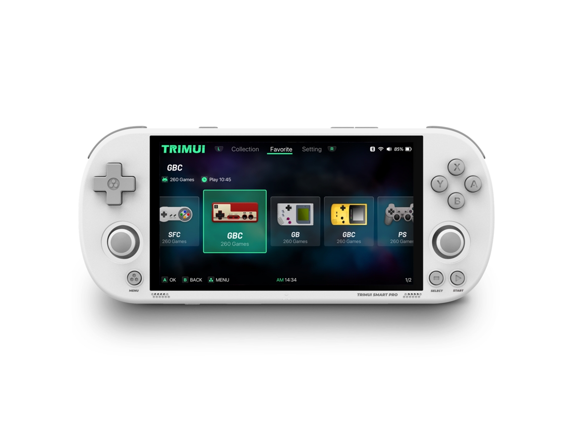 Consola De Juegos Portátil (sistema Linux, Pantalla Ips De 4.96 Pulgadas)