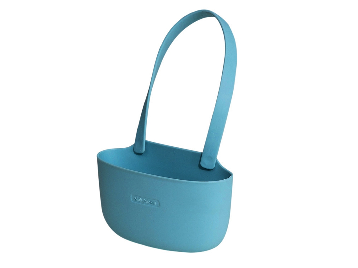 Cesta de almacenamiento de esponja para fregadero - Organizador de cocina y baño NEVEANCE