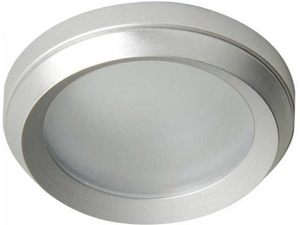 Lámpara de Techo CRISTALRECORD Aluminium II (Gris Brillante - GX5.3 - Máx. 50W - Aluminio)