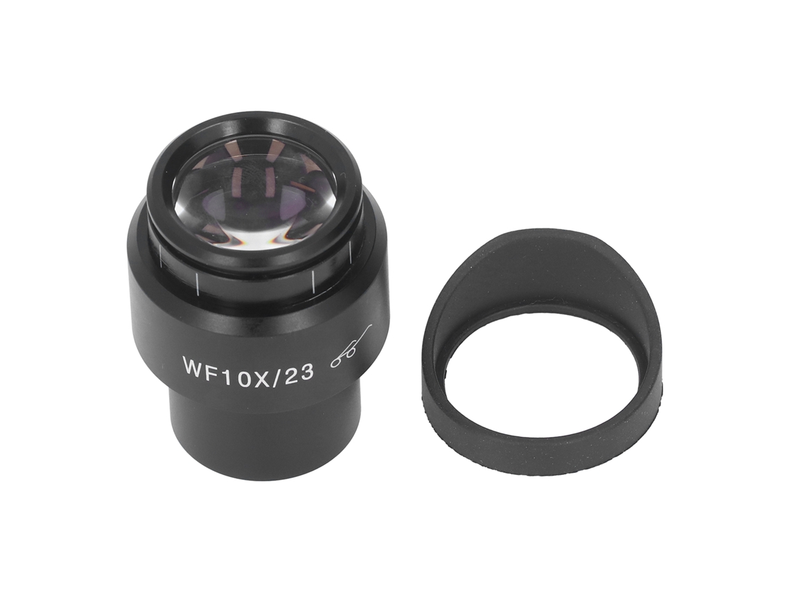 Lente Ocular Microscopio 30mm Angular Wf10x/23 Dioptria Ajustable Con Funda