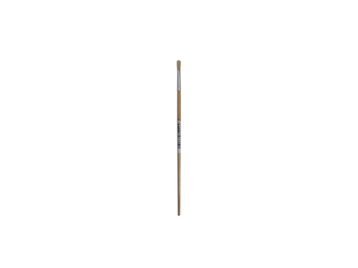 Cepillo redondo con mango largo S. 403 (n.° 8, 6 mm)