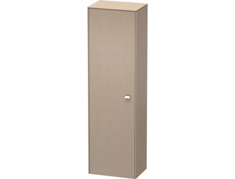 Armario alto DURAVIT Brioso 177,0x52,0x36,0 cm 1 puerta abatible a la izquierda 1 estante de madera 3 estantes de cristal
