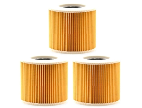 Elementos de filtro de cilindro compatibles con el robot de barrido Karcher Wd2 Wd3 Mv2 Mv3