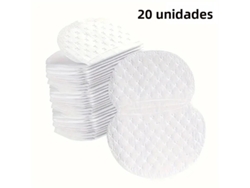 Almohadillas desechables para axilas con tecnología que absorbe la humedad, transpirables, sin costuras y a prueba de fugas. Mdug (20 unidades)