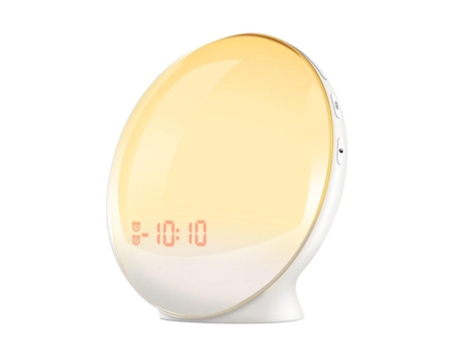 Luz de despertador con múltiples alarmas.