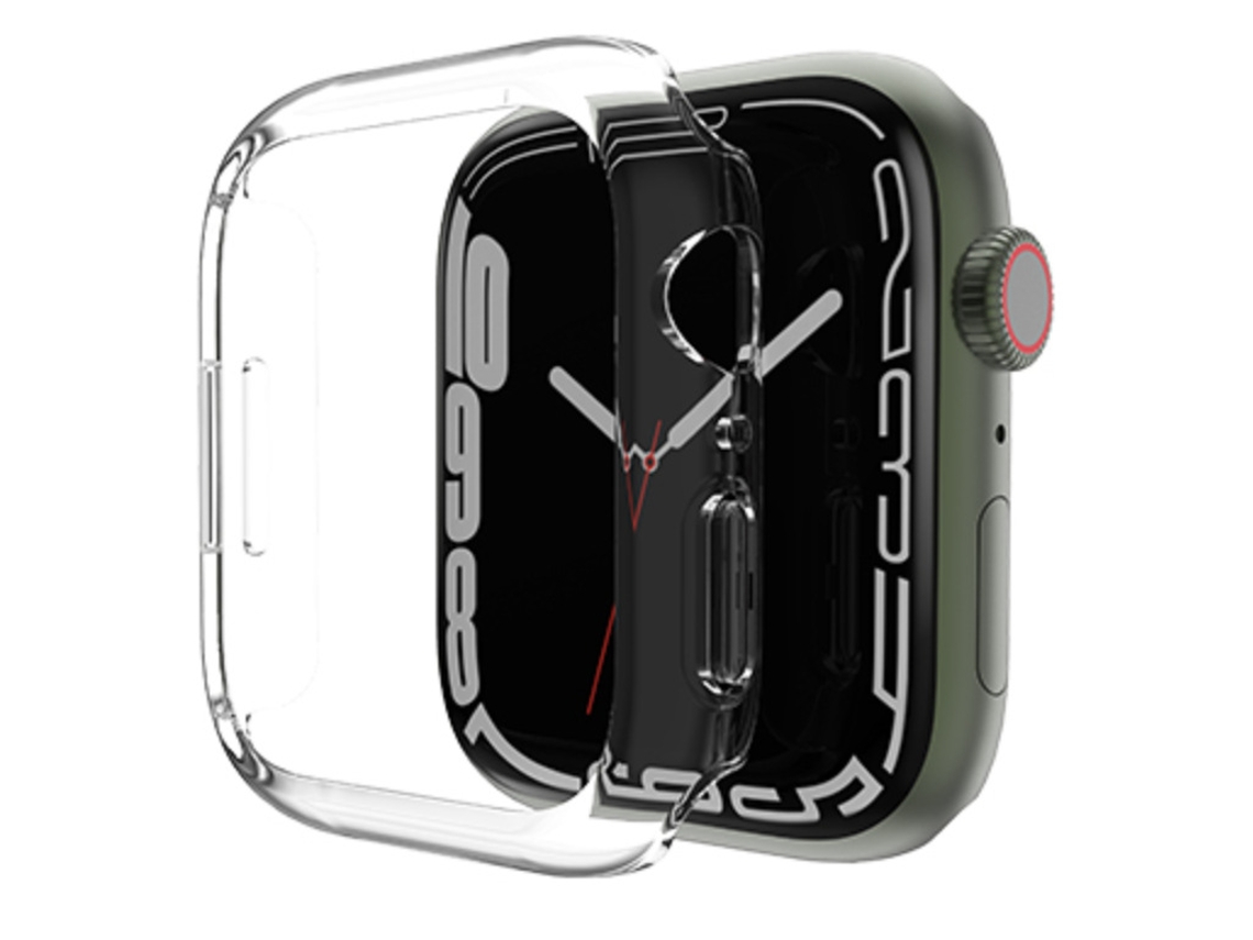 Funda Para Apple Watch Series 7/8/9 41mm Protección Contra Impactos -transparente Gertiz