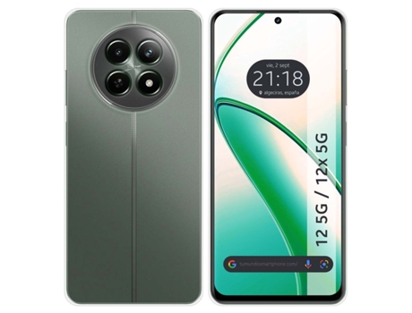 Funda Gel para Realme 12 5G 12X 5G TUMUNDOSMARTPHONE Transparente