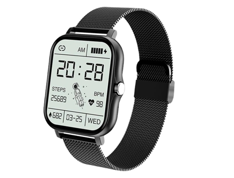 Reloj inteligente con Bluetooth para hombre y mujer, pulsera con esfera completamente táctil de 1,69 pulgadas, rastreador de Fitness IP67, resisten...