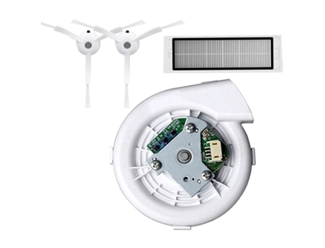 4 unids/lote cepillo lateral de filtro de ventilador para Xiaomi Roborock S50 S51 Robot repuestos de aspiradora
