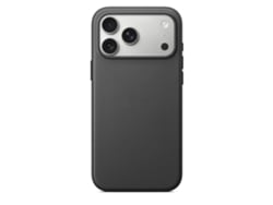 (apple 13 Pro Negro) Textura Tejida - Compatible Con Carga Magnética - Funda Blanda Con Protección En Los Bordes