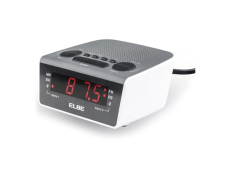 Radio Despertador Elba Cr-932 Am/Fm Blanco
