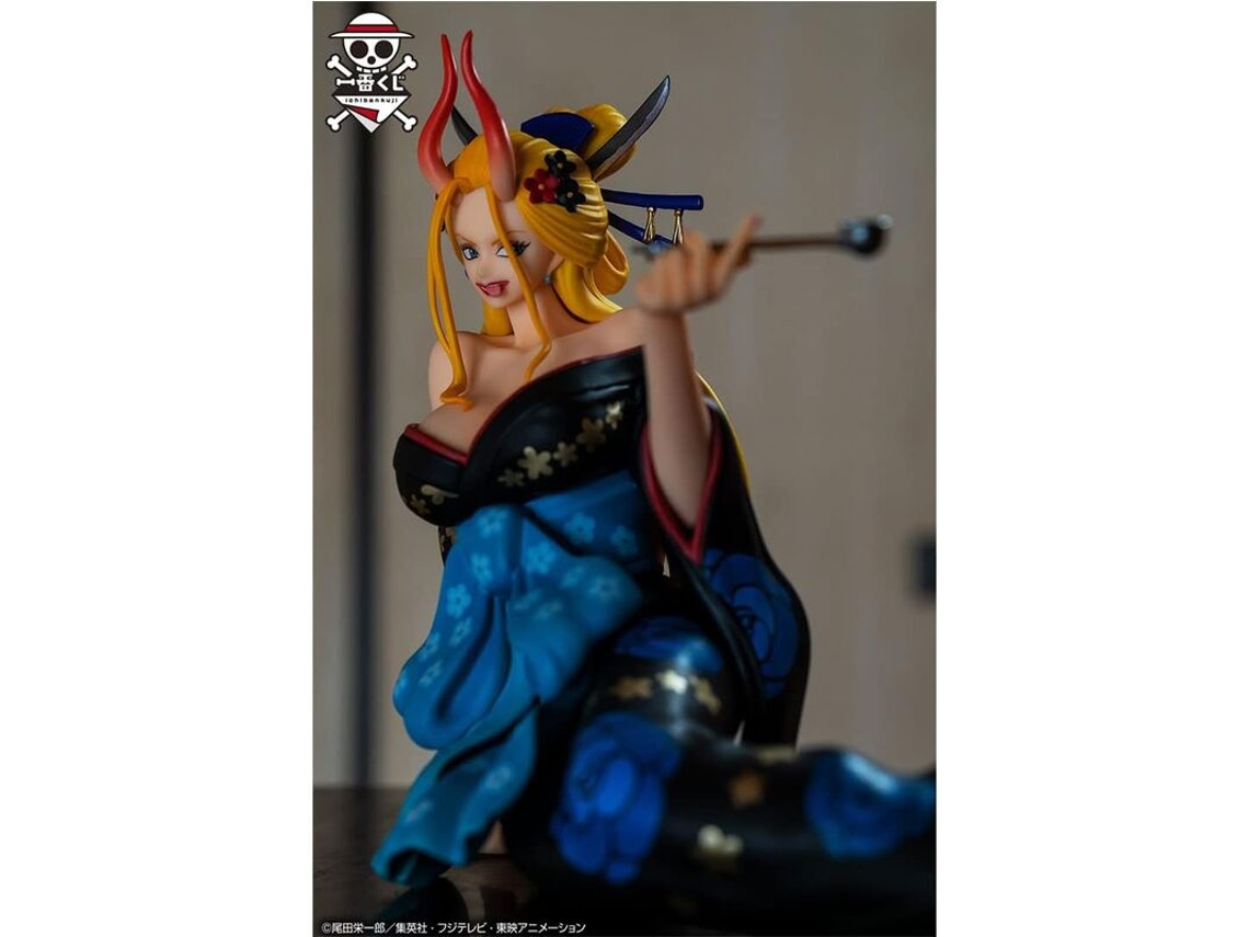 One Piece Glitter Negro Maria Ichibansho Figura 15cm B.active