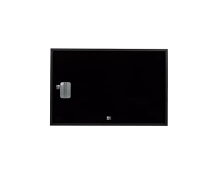 Pizarra Blanca OXFORD Marco Magnético 30 X45 Cm Gris
