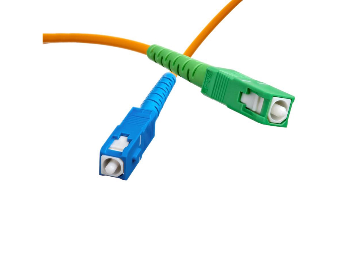 Force Power Cable de fibra óptica SC/APC Macho/Macho Monomodo Libre 2m Azul