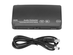 Extractor De Sonido, Interfaz Multimedia Hd 4k 60hz, Transmisor Bluetooth Con Rca Para Tv Y Pc