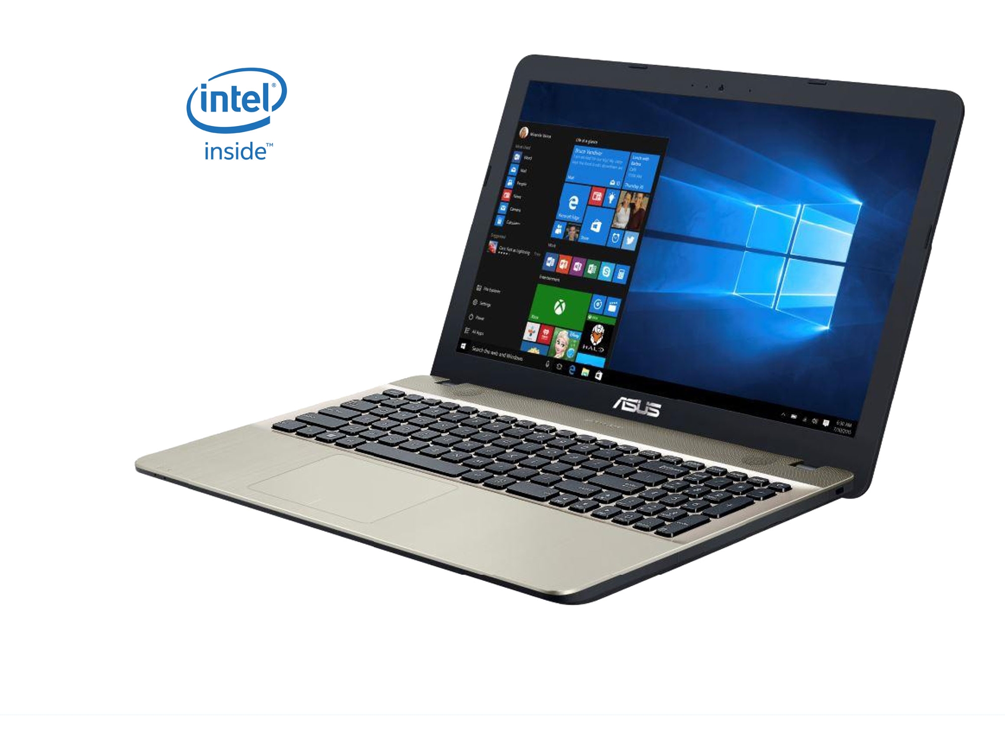 Portátil 15,6'' ASUS F541SA-XO185T Gris (Celeron N3060 - 4 GB RAM - 1 TB HDD )