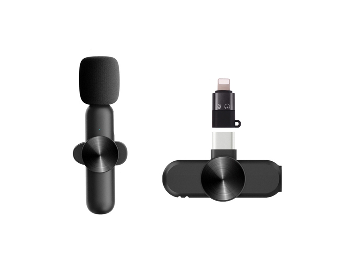 Microfone Lavalier Sem Fio LAXISCREED para Ios Type C