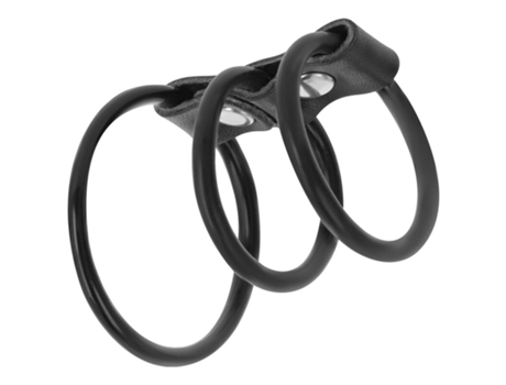 Estimulador Juego de 3 anillos flexibles para el pene Darkness estimulador
