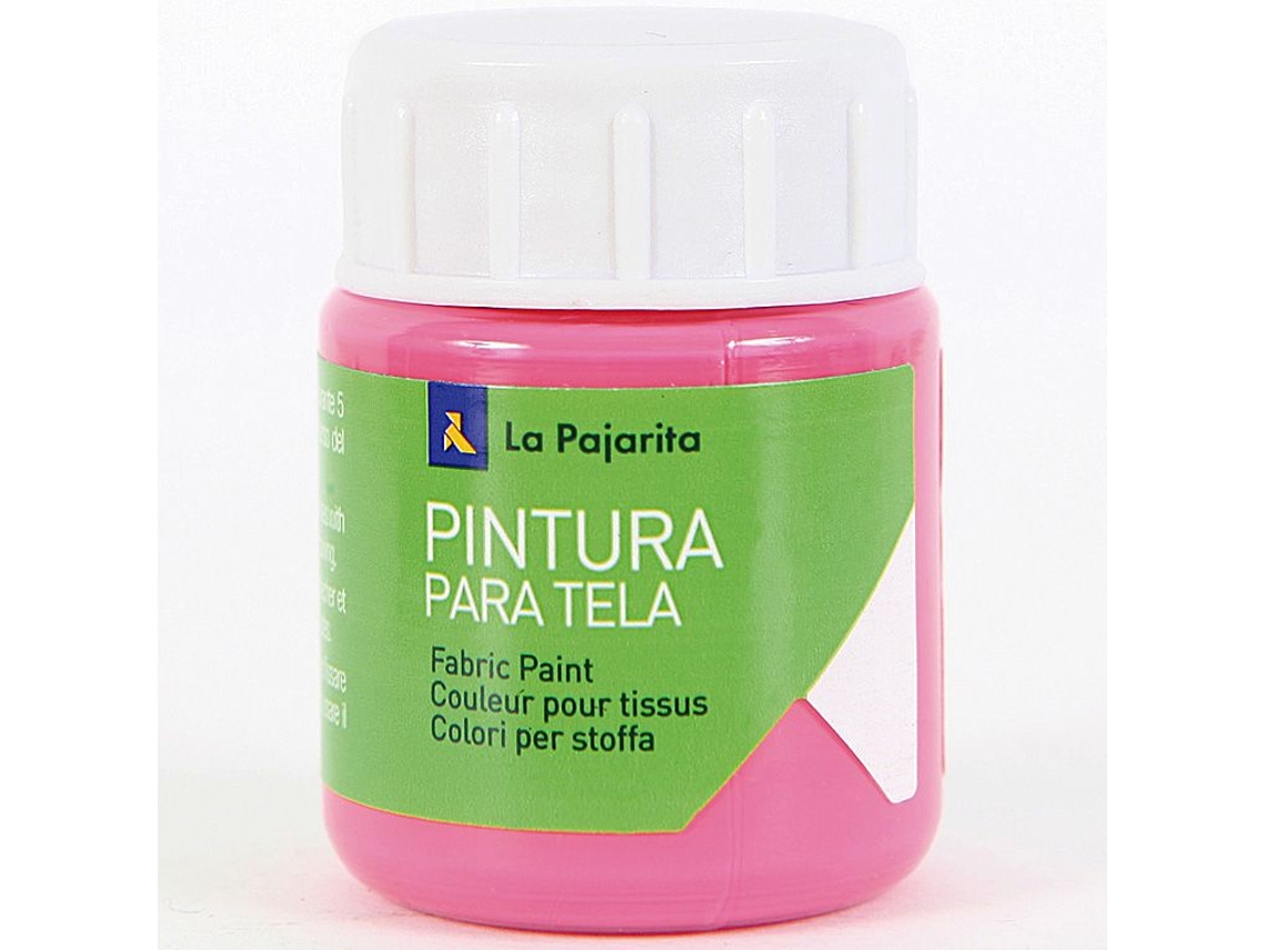 Bote de Tinta de Tisú Termoendurecible Magenta LA PAJARITA (25 ml)