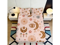 Estampado Microfibra Microfibra Diseño Almohada Juego Color 200x25cm