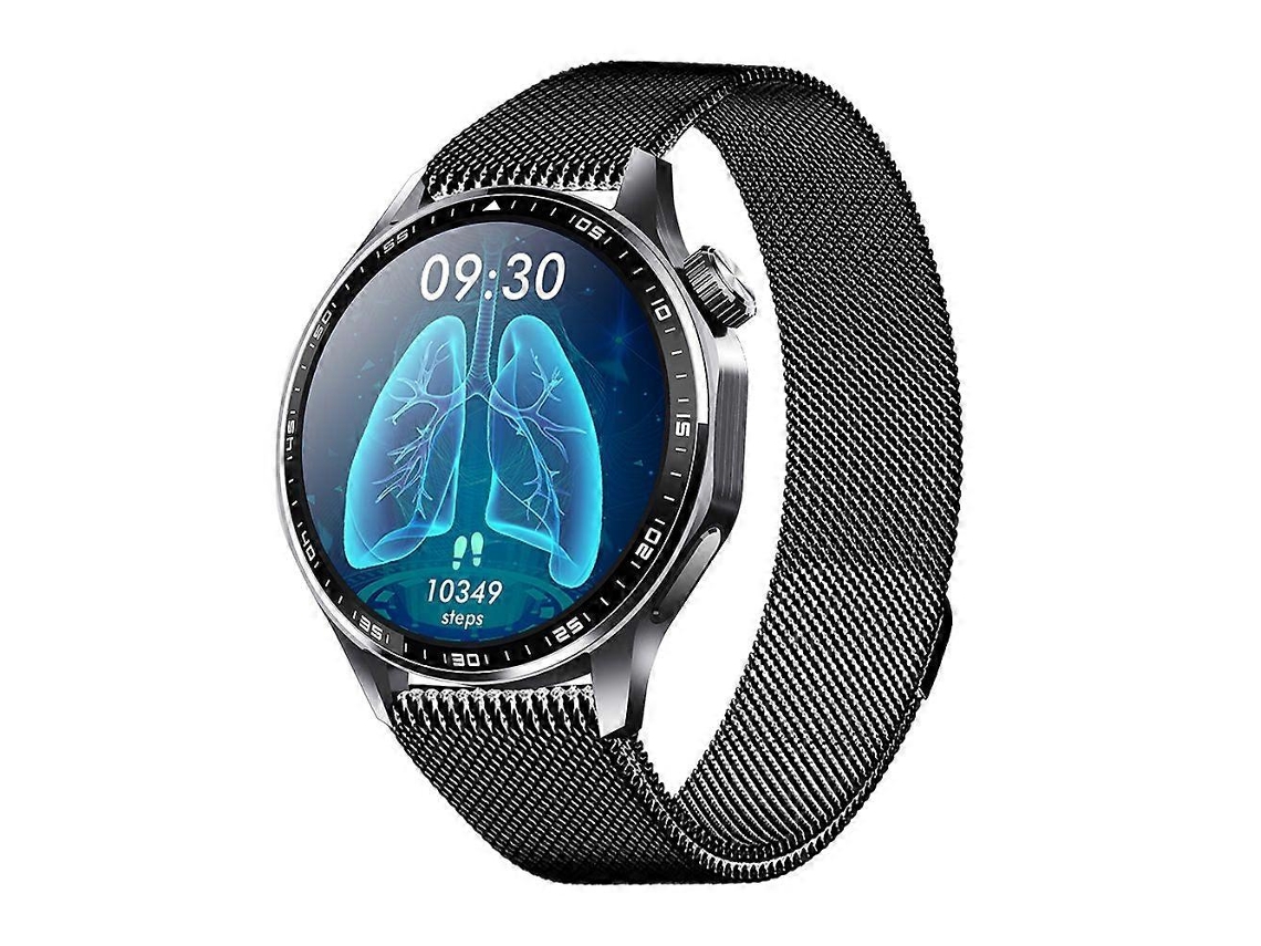 Reloj inteligente F61 con monitorización de salud, luz roja, oxígeno en sangre, sueño, meteorismo, respiración, SOS, llamadas inalámbricas Ly Ebike