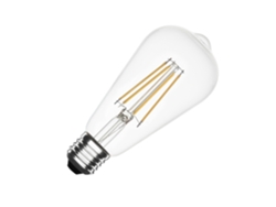 Bombilla LED de filamento regulable E27 8W 1055LM St64 sin parpadeo 4000K blanco neutro Ledkia