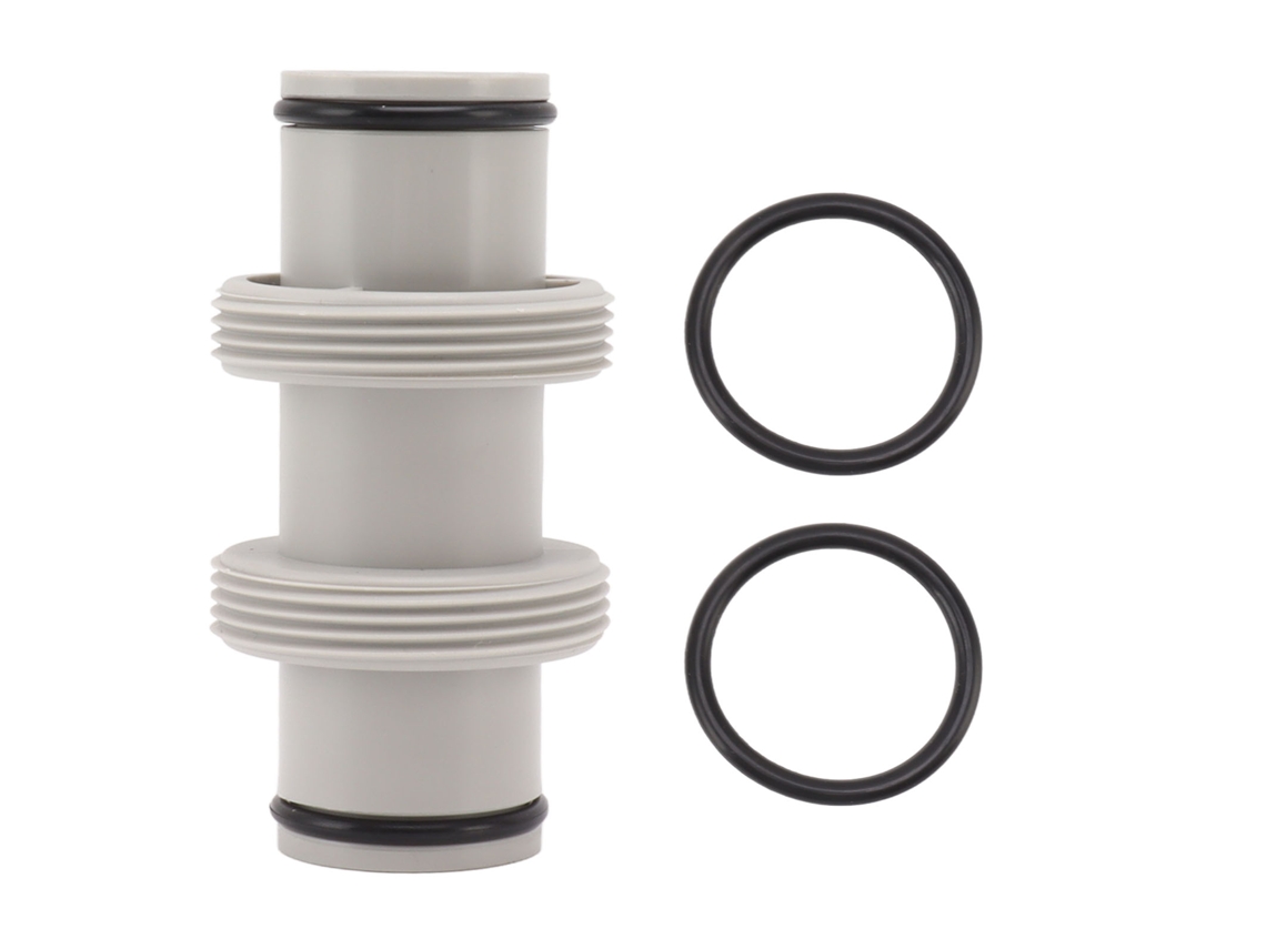 Adaptador Primerox de 1,5 pulgadas para manguera de piscina a conector de rosca recta de 1,5 pulgadas, a prueba de fugas, Intex.