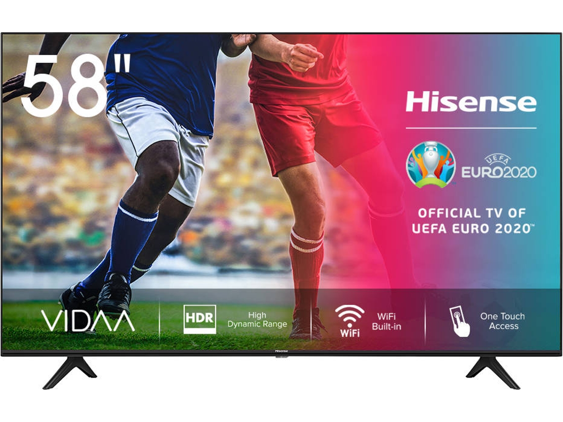 Hisense 58a7100f 58 led ultrahd 4k tv uhd hlg hdr10 modo juego dolby vision control por voz negro pantalla talla 147 cm oled televisor a7100f 1461 57.5 146 58“ h58a7100f