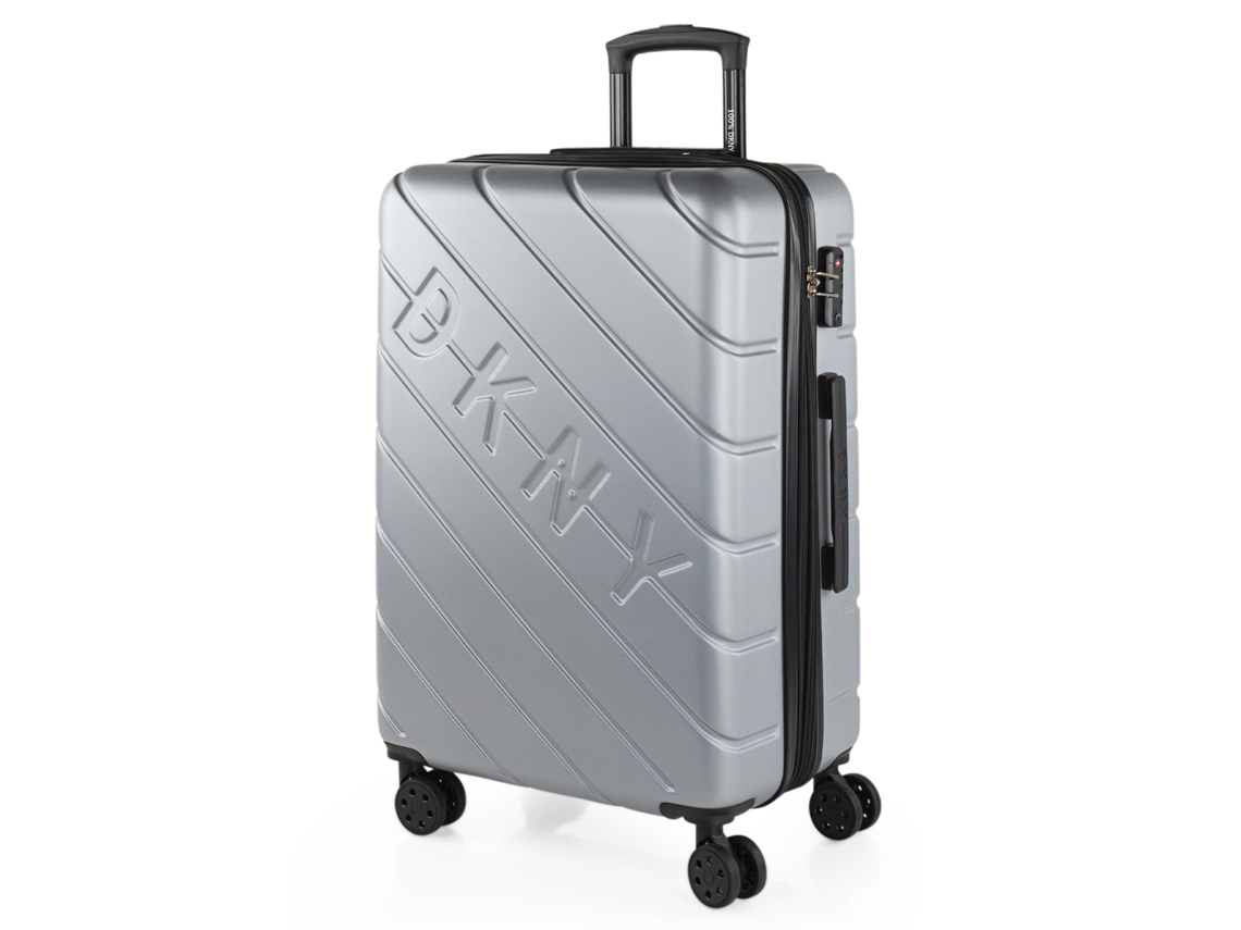 Maleta Abs Mediana DKNY DKNY-911 Side Tracked plata (44X66x27 Cm - 64L)