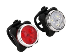 Cargador Luz Bicicleta Usb Recarregável Dianteiro Traseiro Yizhood Rojo