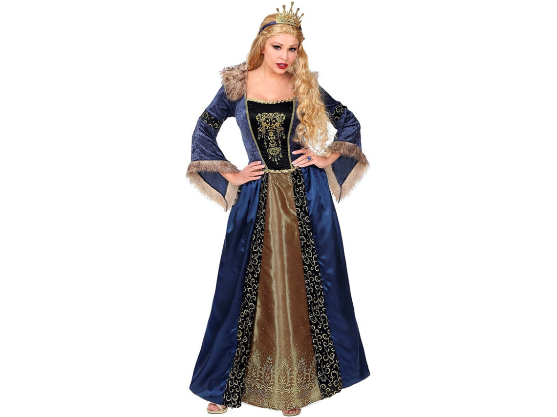 Disfraz de Mujer WIDMANN reina medieval larga (Tam.: S)
