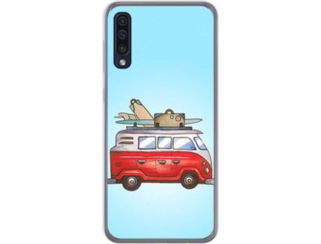 Carcasa Samsung Galaxy A50 / A50s TUMUNDOSMARTPHONE Furgoneta Multicolor